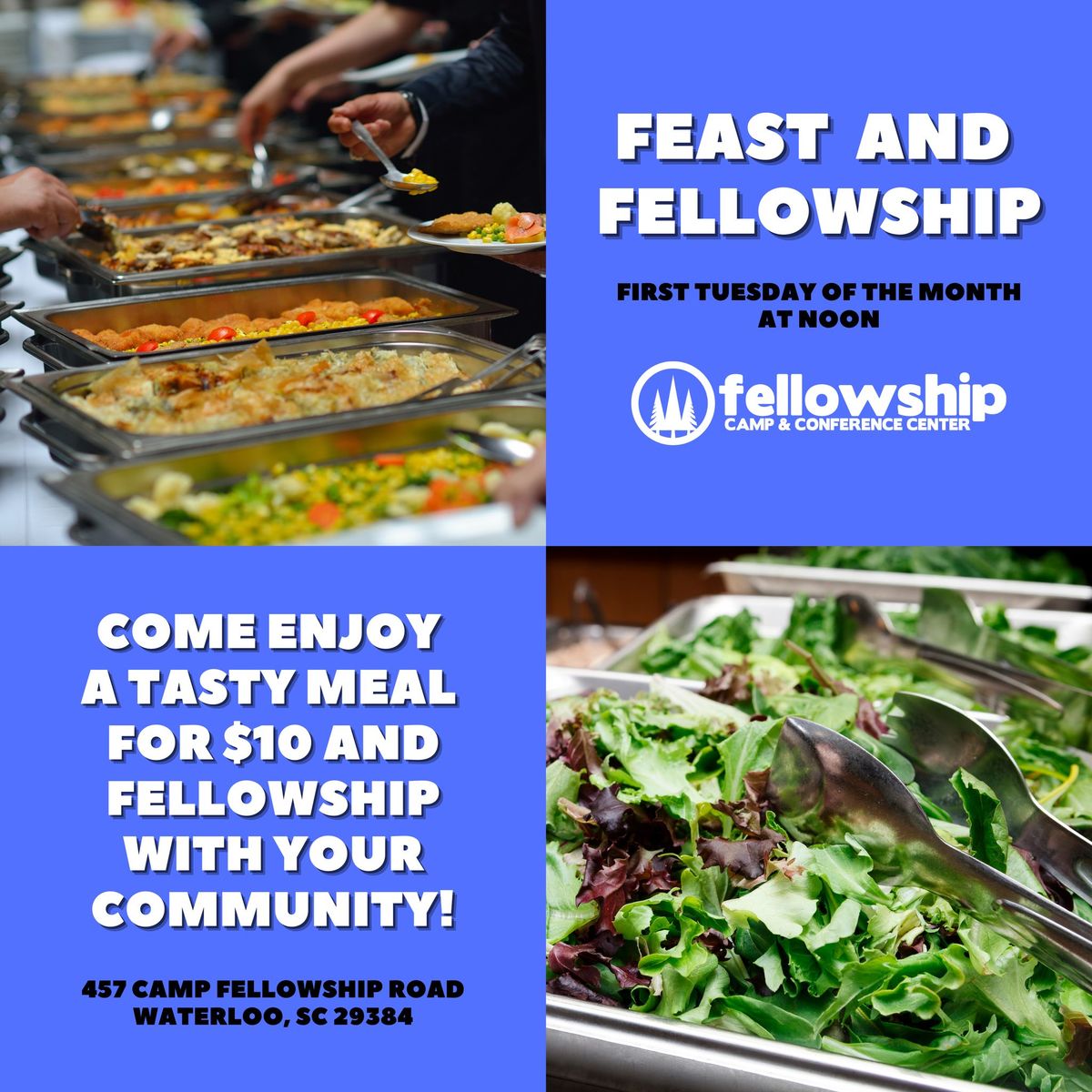 December Feast and Fellowship Lunch!