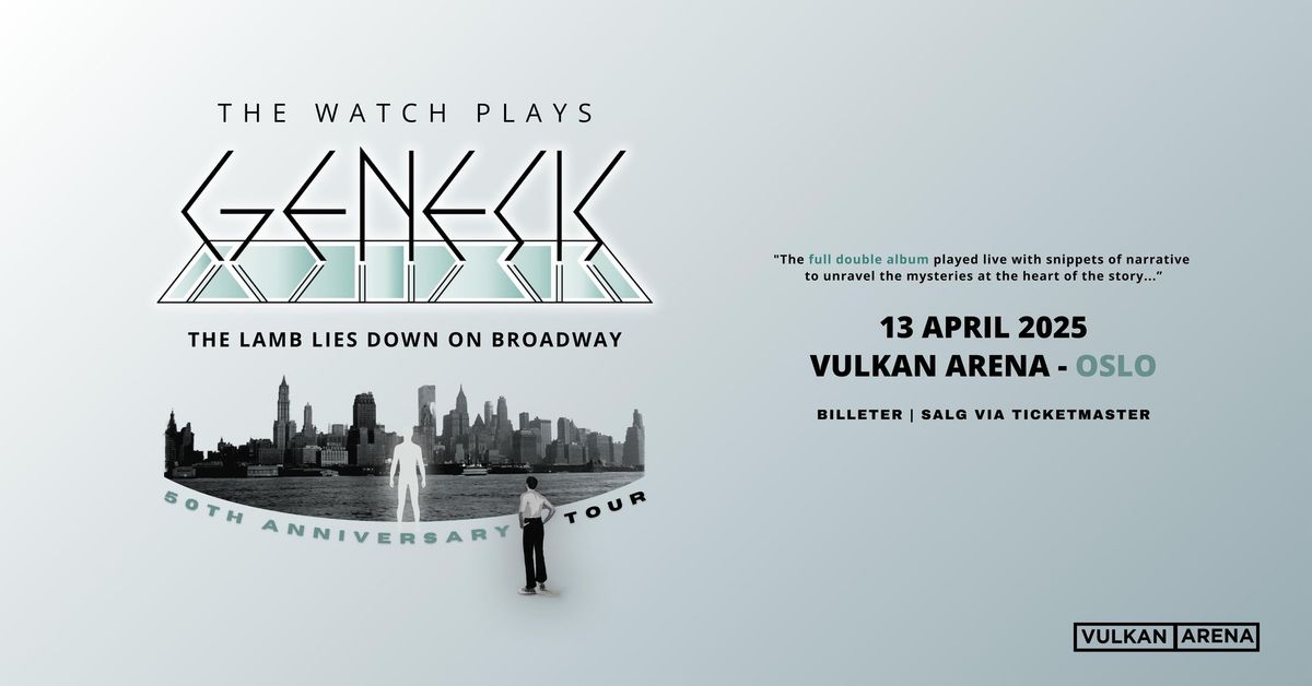 The Watch plays Genesis \/\/ European tour 2025 \/\/ Vulkan Arena