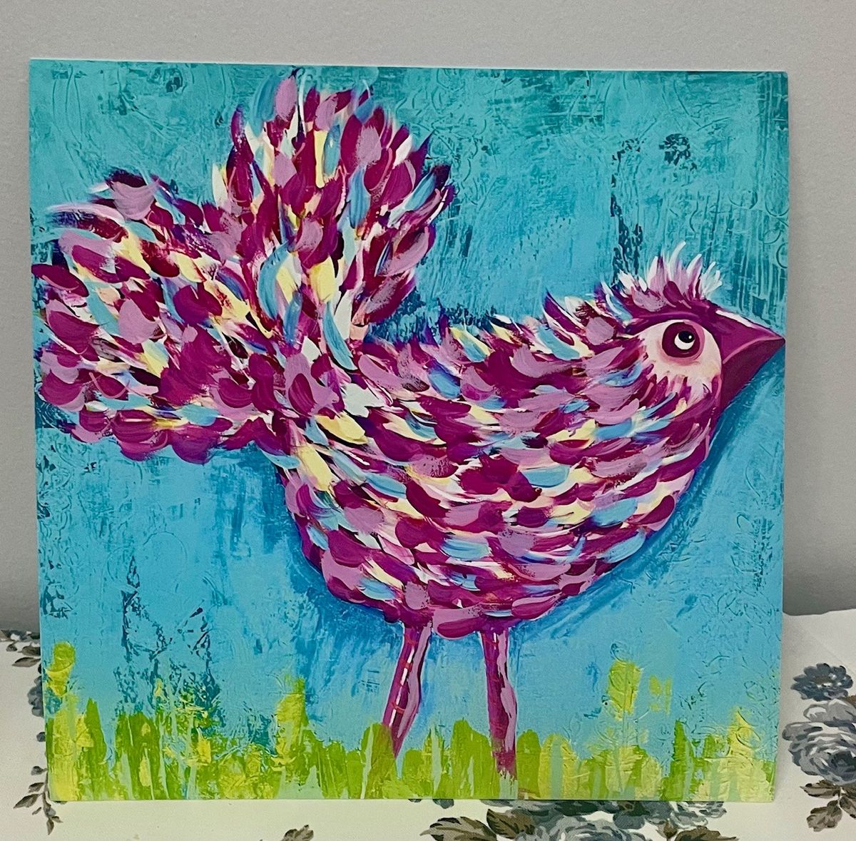 Quirky Colourful Bird Art Workshop