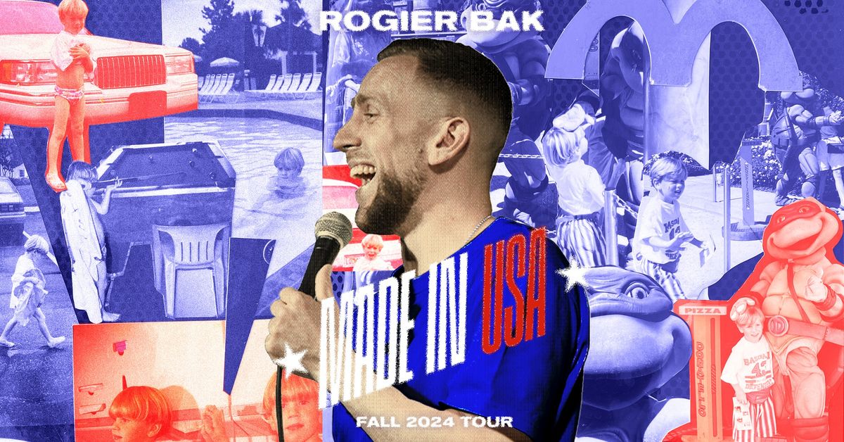 Rogier Bak: Made in USA \/ English Stand-Up Comedy