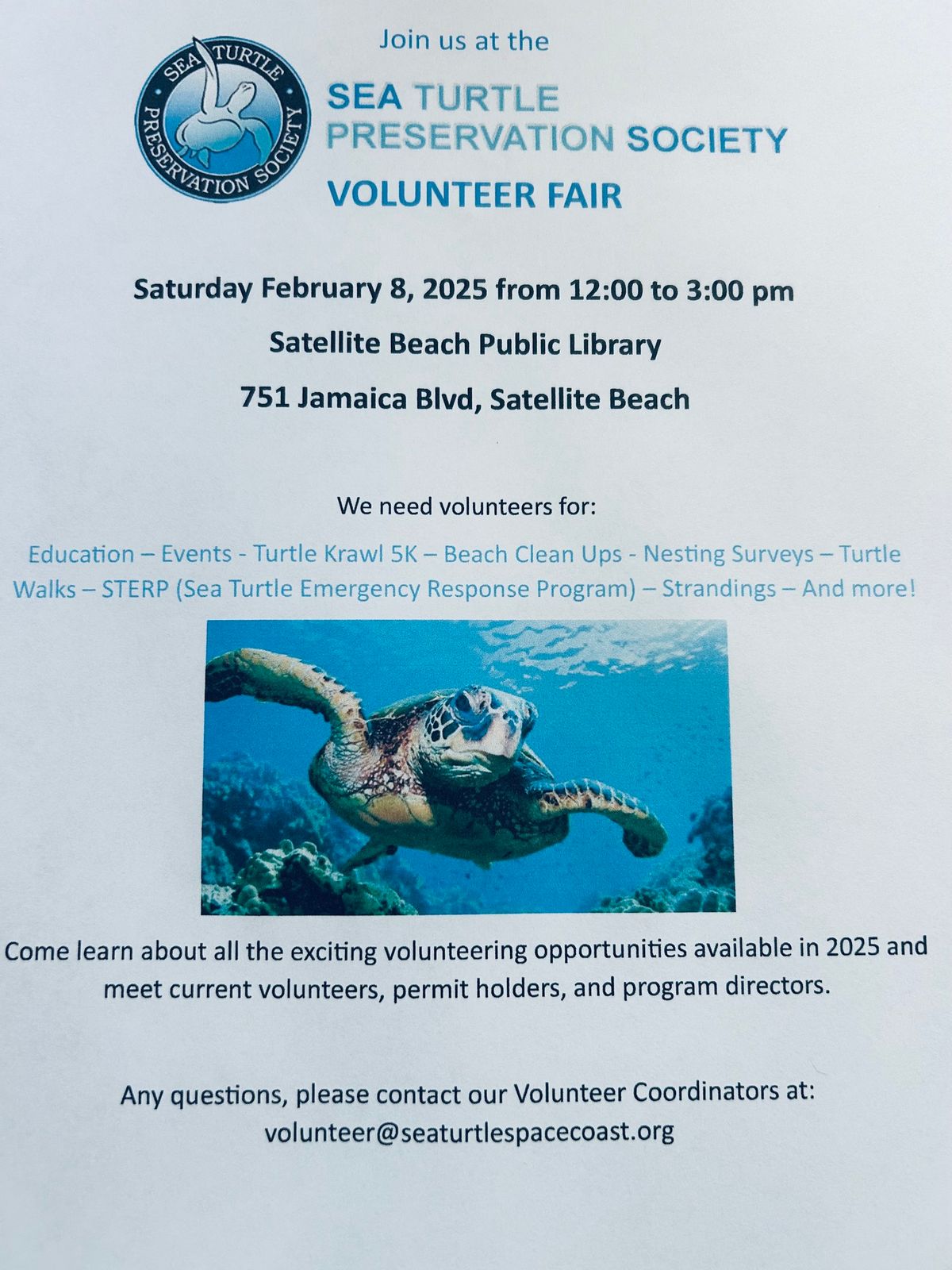 STPS Volunteer Fair 