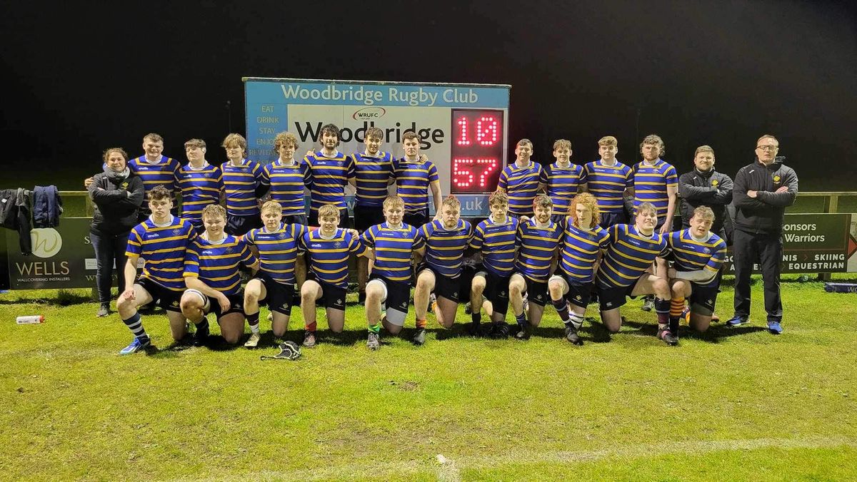 Under 20s v Norfolk RFU