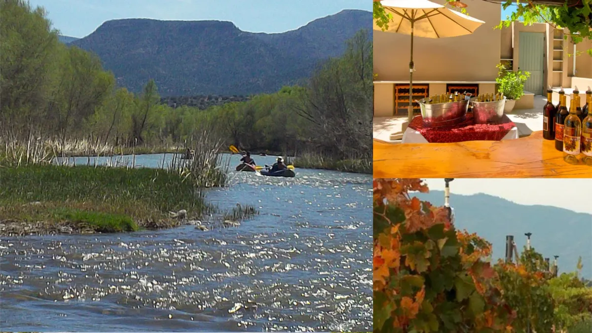 VERDE RIVER VALLEY PADDLE TO WINE DAY TOUR ADVENTURE