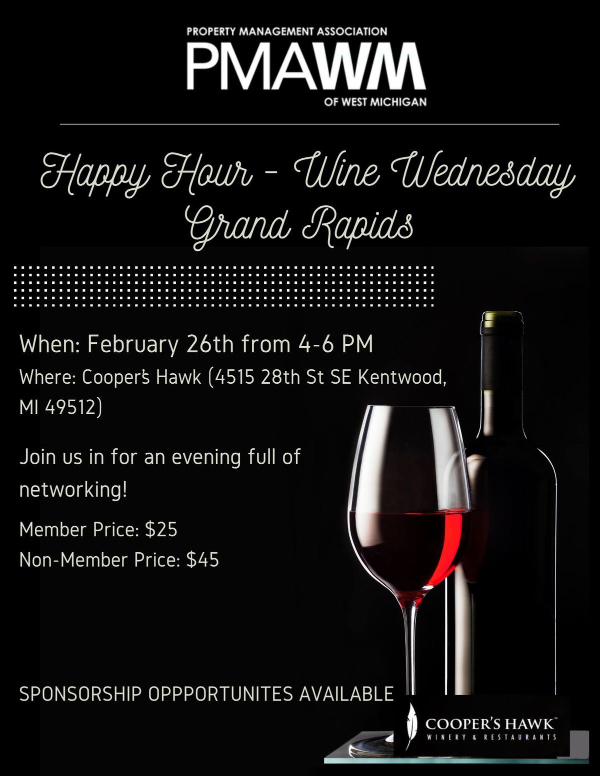 PMAWM Happy Hour - Wine Wednesday (Grand Rapids)