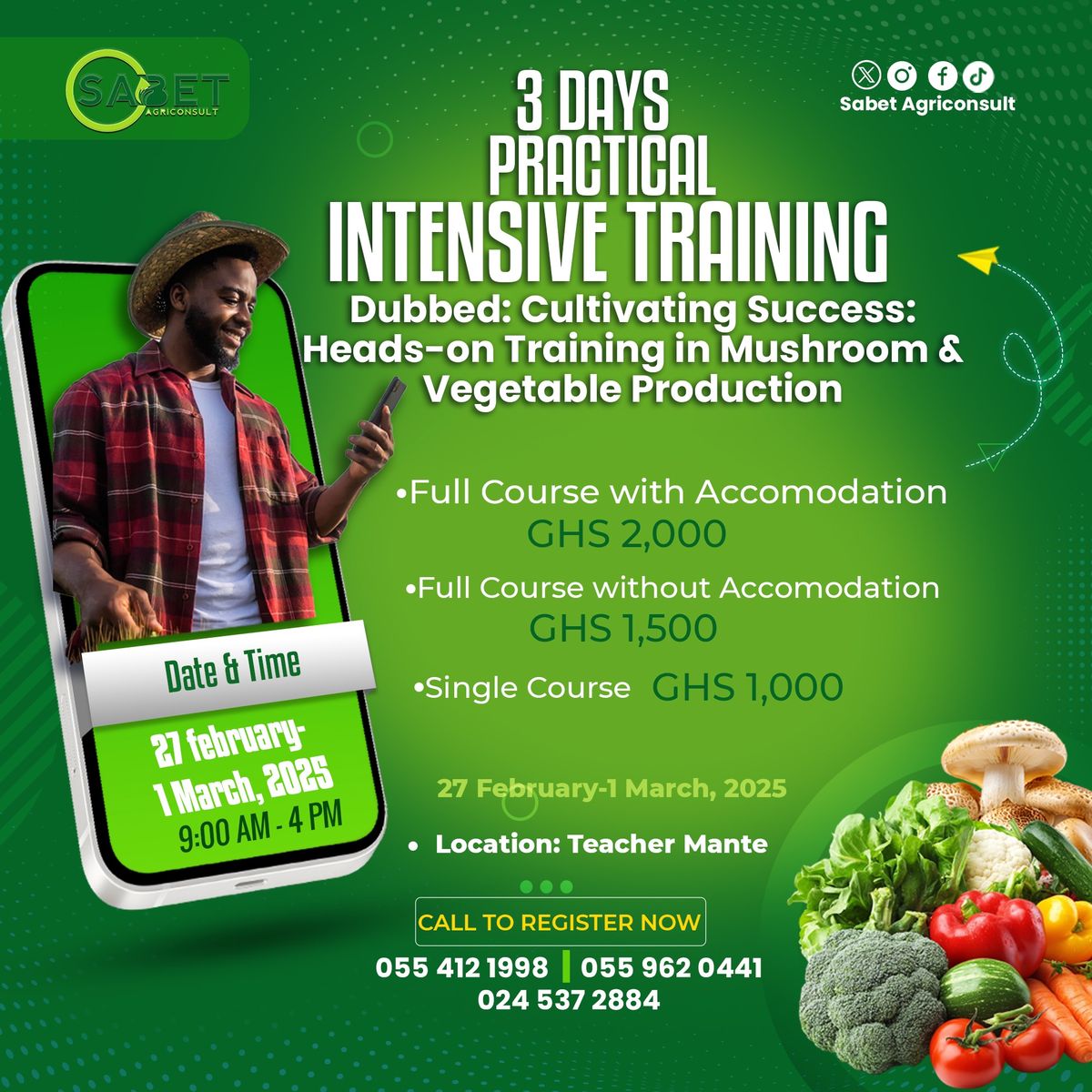 AgriBusiness Practical Training Session