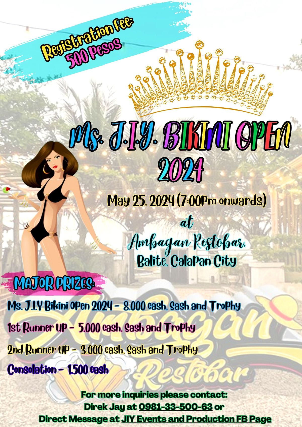 Ms. J.I.Y BIKINI OPEN 2024