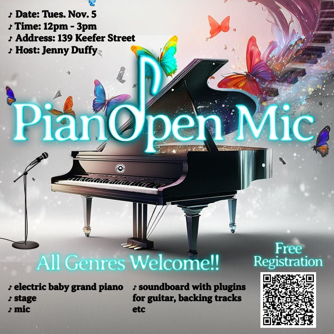 Piano Open Mic 