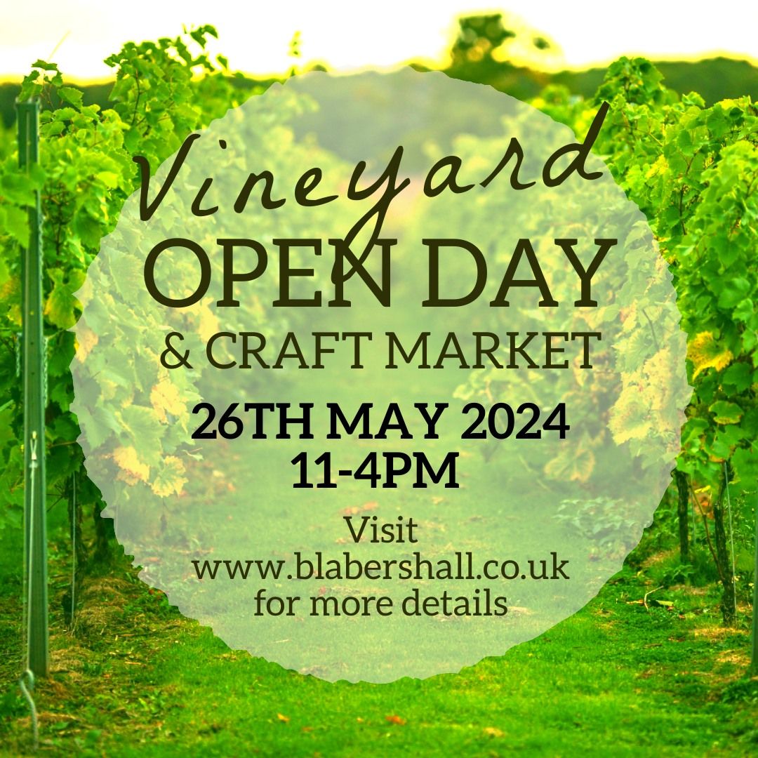 Vineyard Open Day & Craft Market