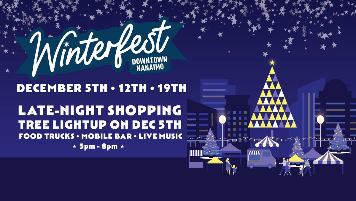 Winterfest: Late-Night Shopping in Downtown Nanaimo