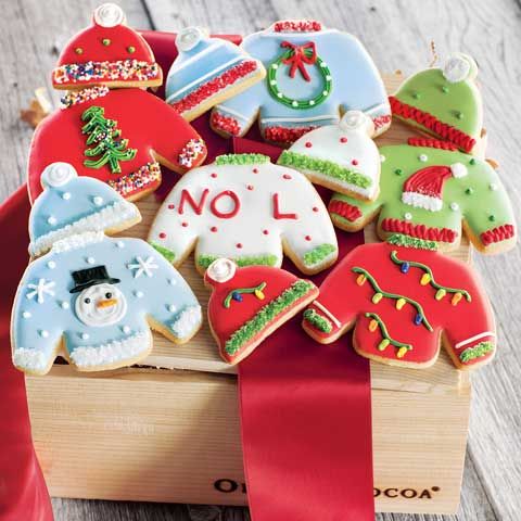 Festive Ugly Sweater Sugar Cookies