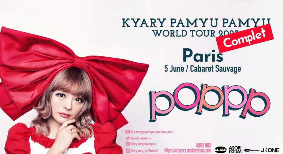 KYARY PAMYU PAMYU \u2022 Paris - Cabaret Sauvage \u2022 05 juin 2023 - COMPLET
