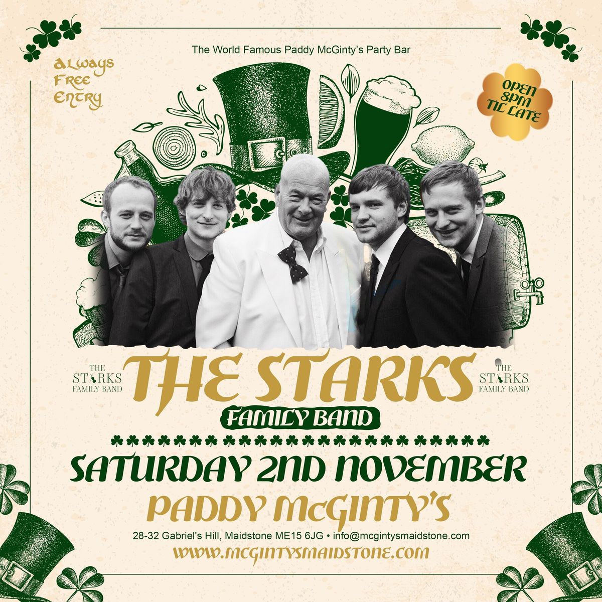 Starks Family Band Live @ McGintys