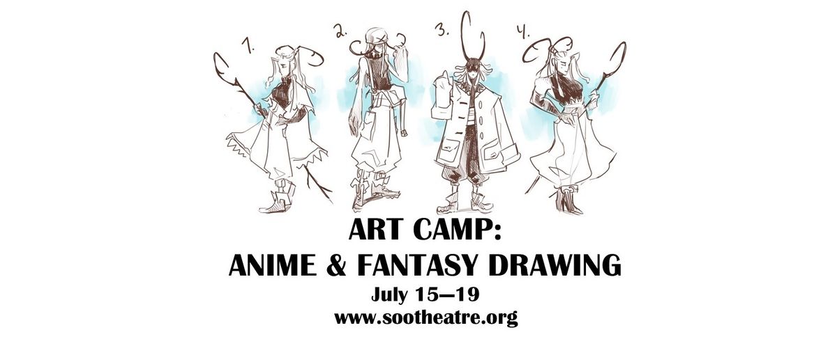 Art Camp: Anime & Fantasy Drawing