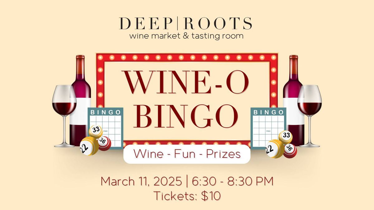 Wine-O Bingo Woodstock