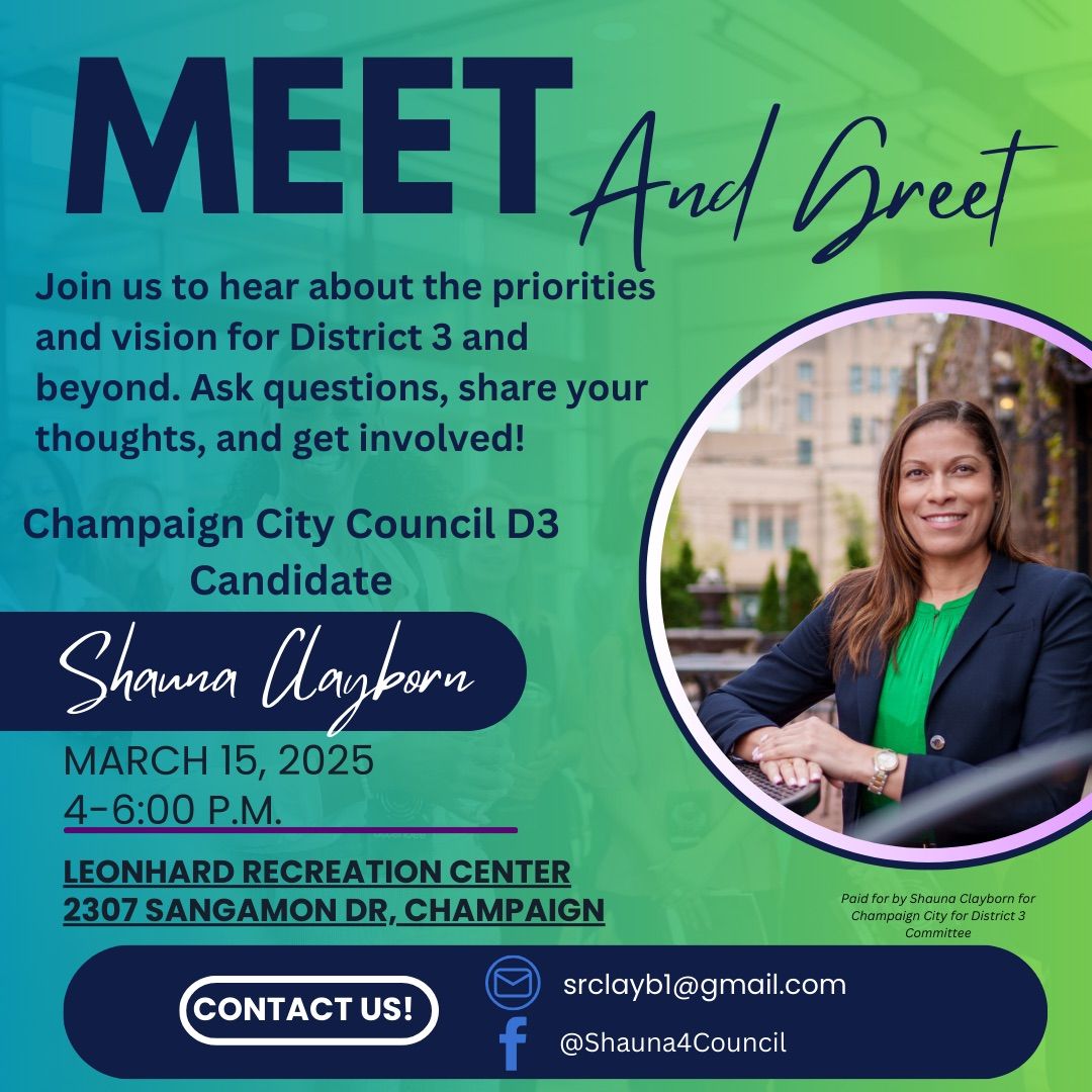 Shauna\u2019s Meet & Greet in District 3 