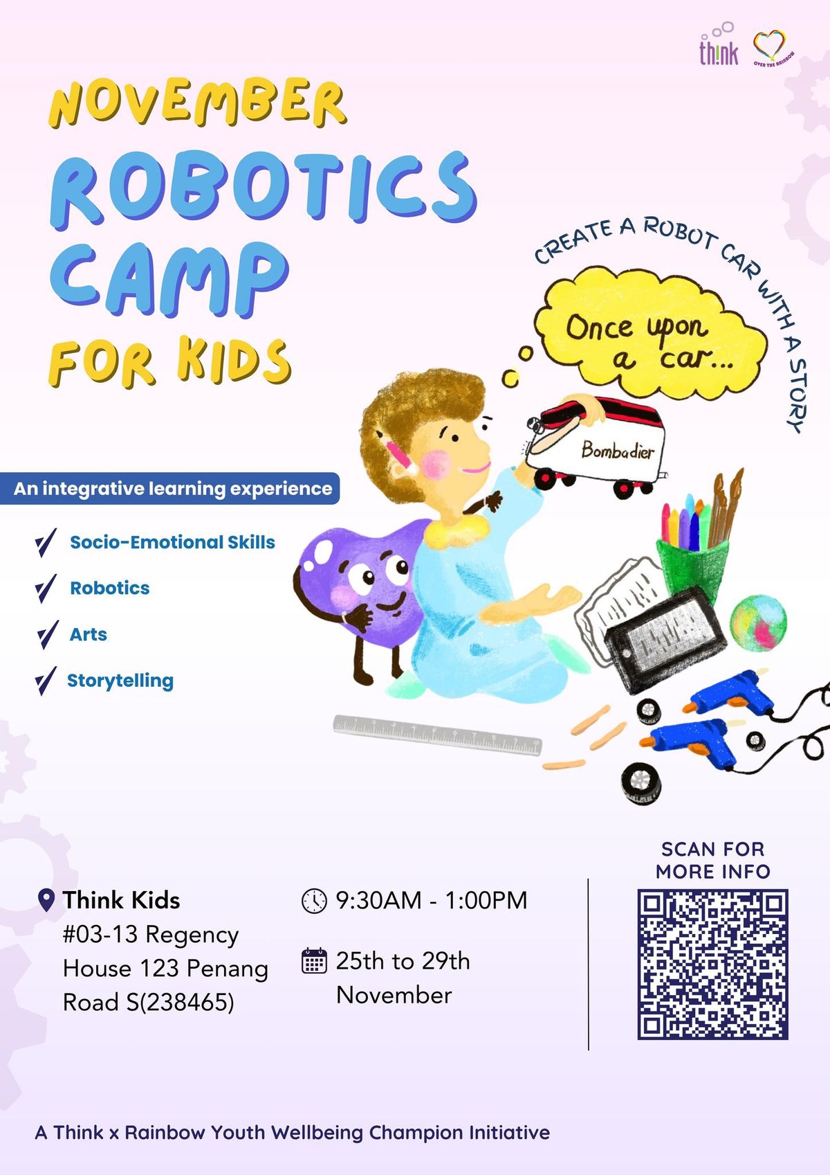 Join Our Exciting Robotics Camp this November for Your Child's Holistic Development!