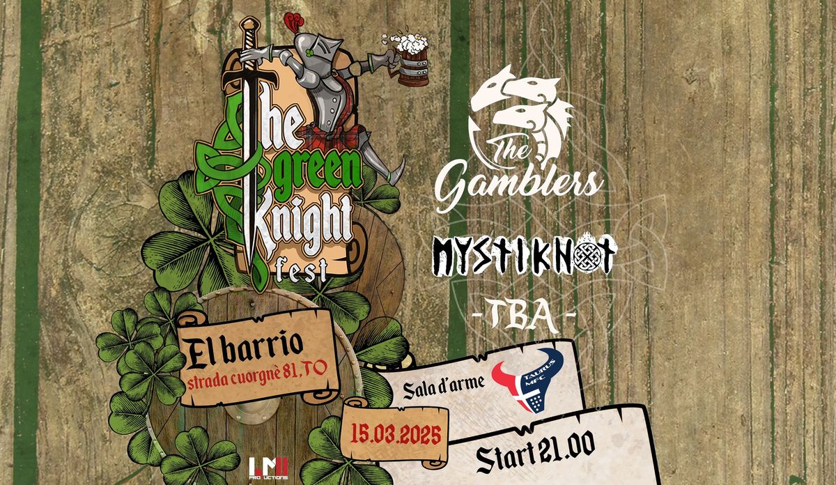 IRISH FOLK FEST | THE GAMBLERS & MYSTIKNOT + GUESTS | LIVE @ EL BARRIO TORINO