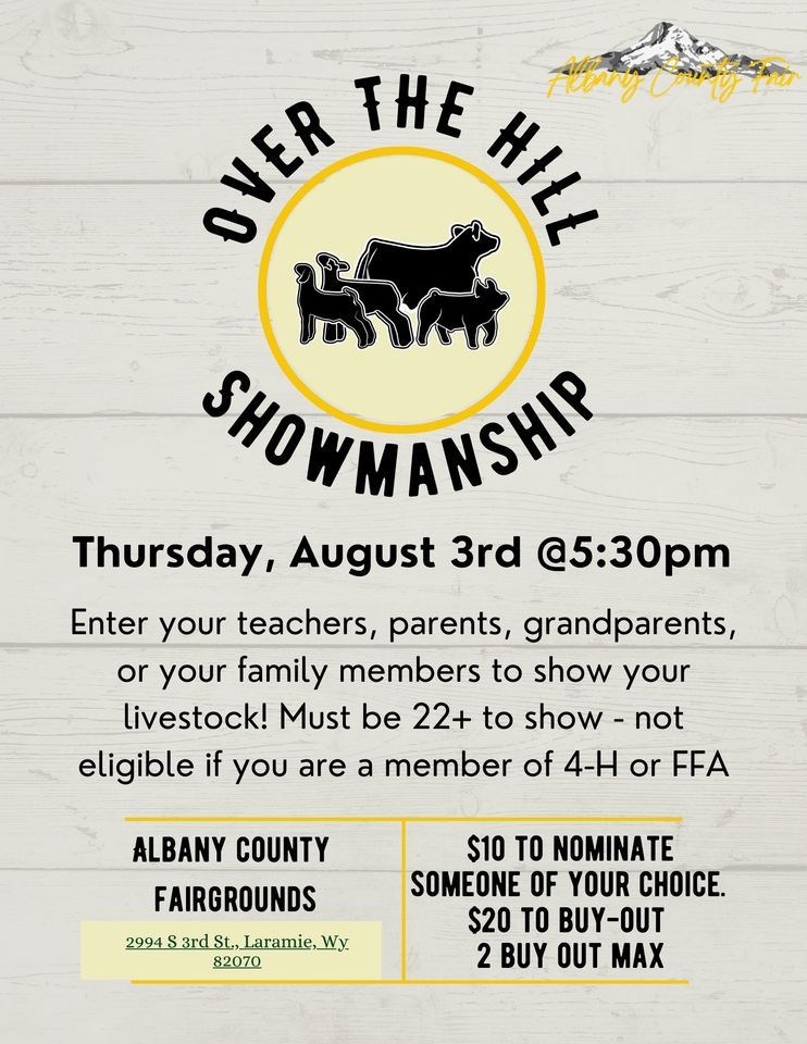 Over the Hill Showmanship
