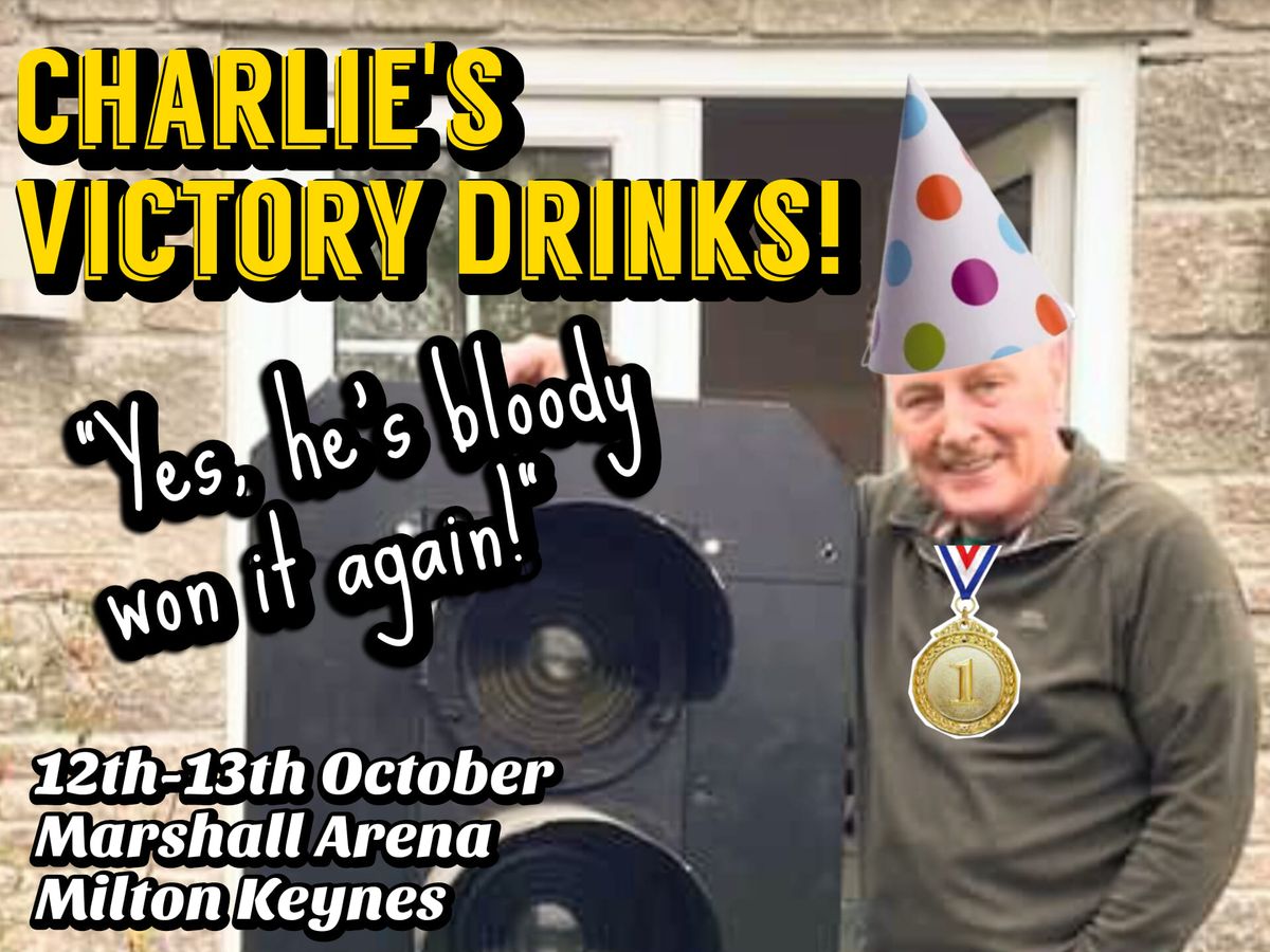 Charlie's Victory Drinks! (YouTuber of the Year 2024!)