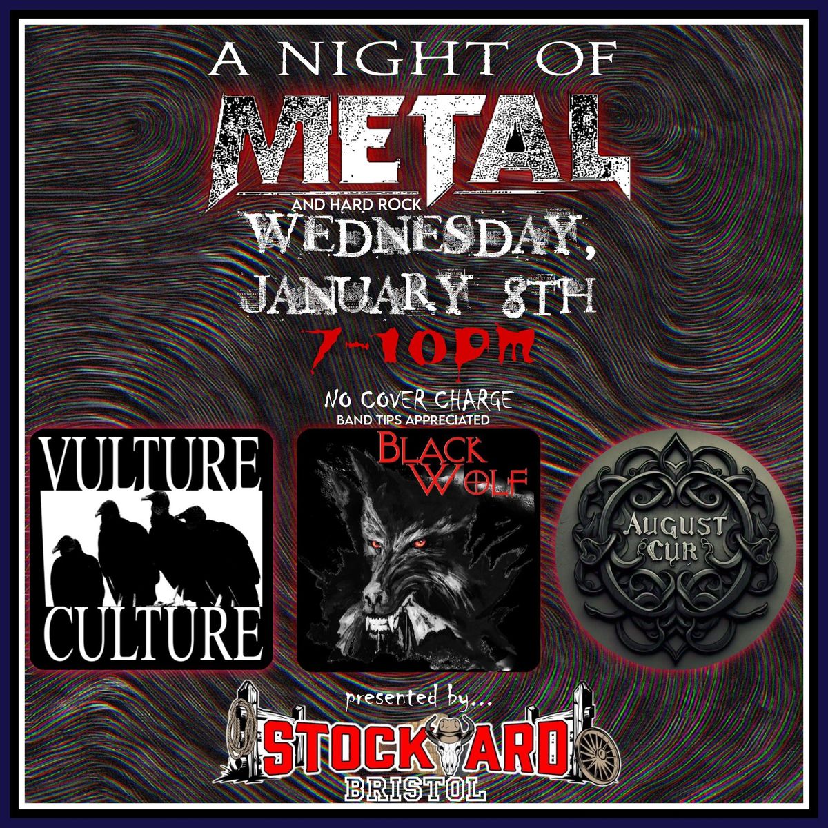 \ud83e\udd18\ud83c\udffb Metal Night @ Stockyard Bristol! 