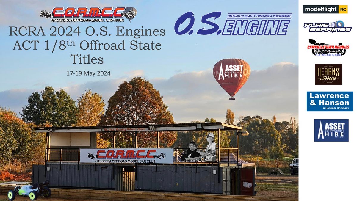 RCRA 2024 O.S. Engines ACT 1\/8th Offroad State Titles