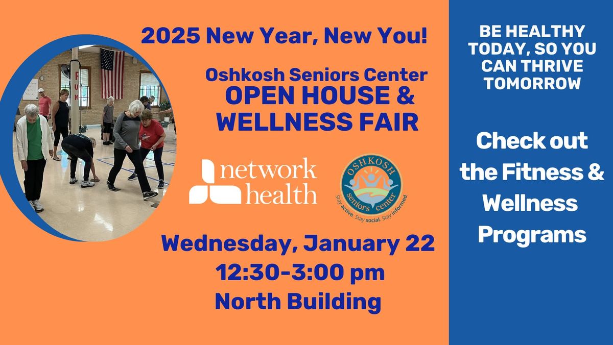 Oshkosh Seniors Center Open House and Wellness Fair