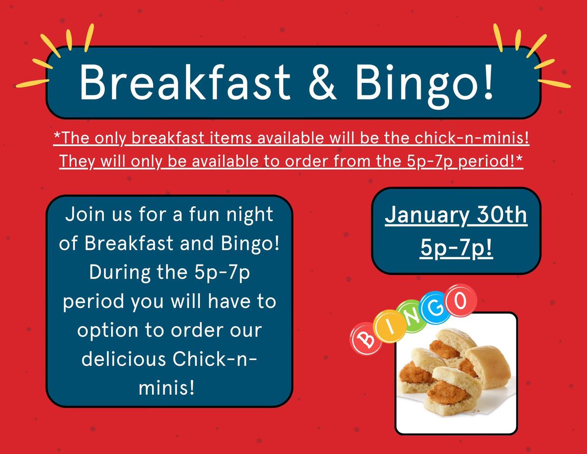 Breakfast & Bingo! 