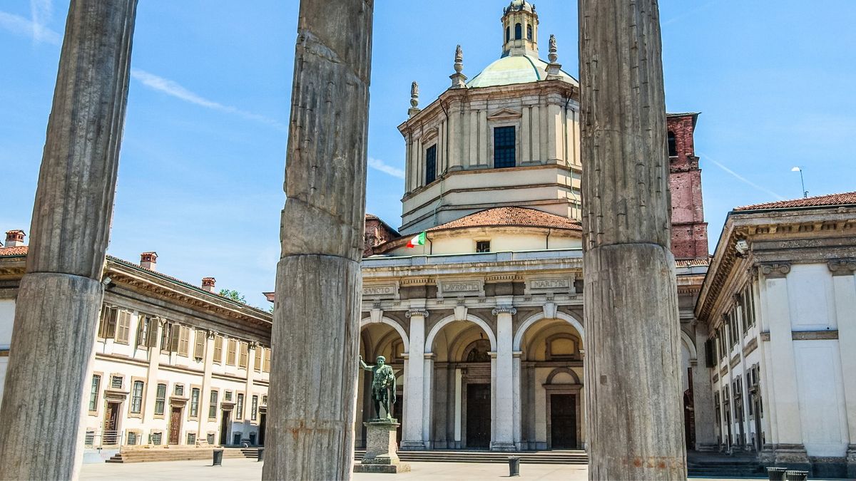 MILANO: visita guidata completa alla BASILICA DI SAN LORENZO MAGGIORE