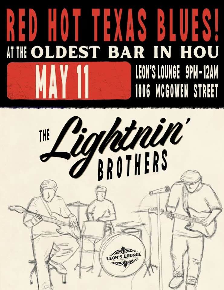 THE LIGHTNIN' BROTHERS RED HOT TEXAS BLUES! 