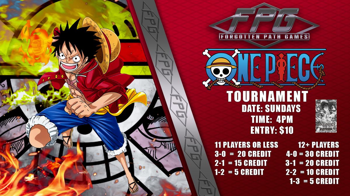 One Piece TCG Sunday Weekly Tournament