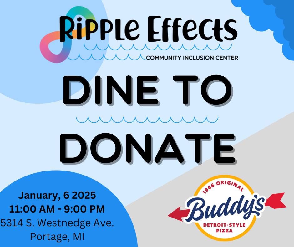 Dine to Donate - Buddy's Pizza