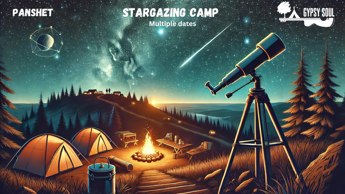 Stargazing camp at Gypsy Soul