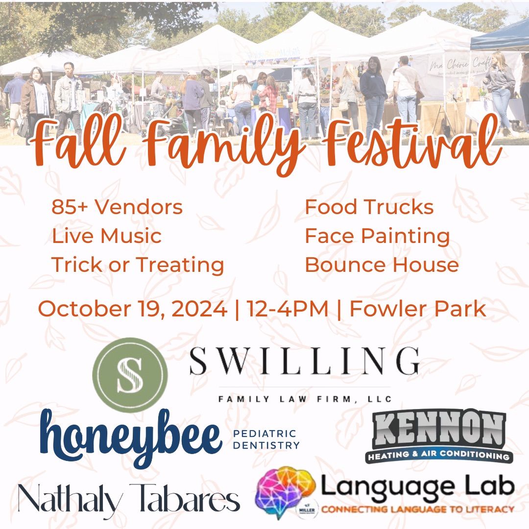 Fall Family Festival & Market Presented by Because Mom & Swilling Family Law Firm