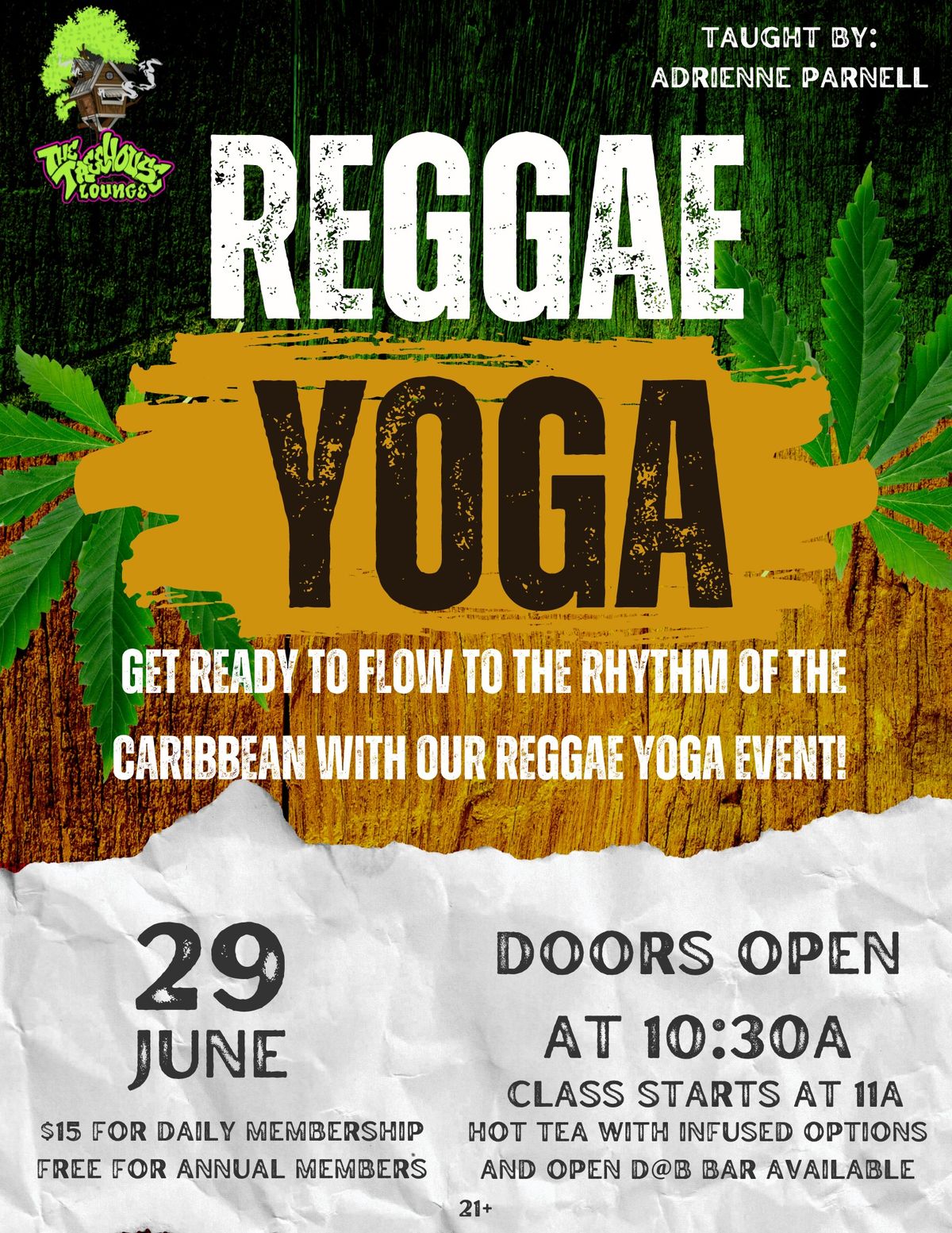Reggae Yoga - June 29th