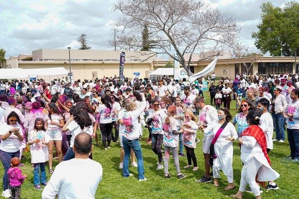 Joyful Celebration Of Holi Los Angeles