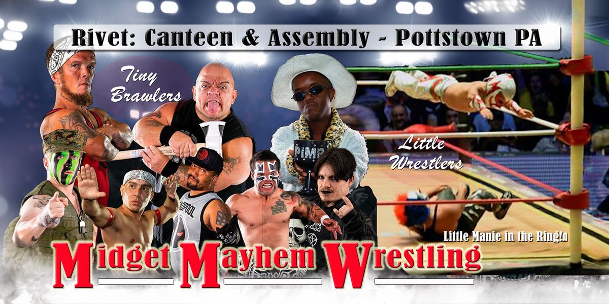 Midget Mayhem Wrestling at Atmosphere Sports Bar