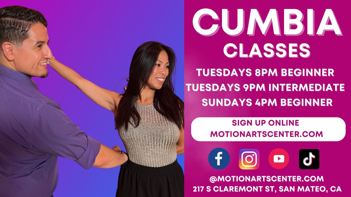 Cumbia Dance Classes!