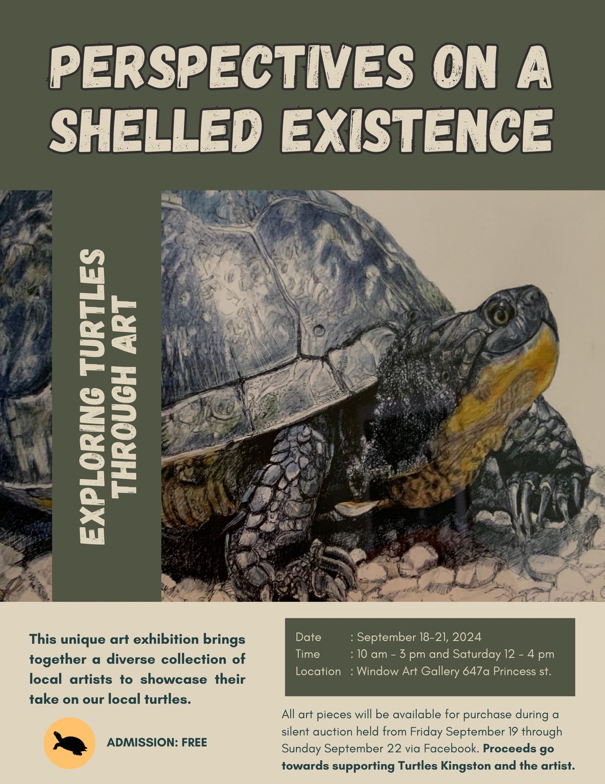 Art exhibit - perspectives on a shelled existence: exploring turtles through art 