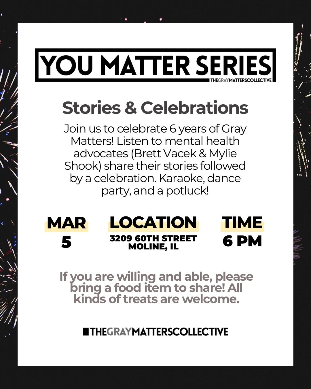 You Matter Series \/\/ Stories & Celebrations