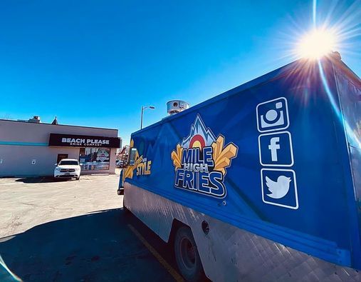 Food Truck Saturday at Beach Please - Mile High Fries