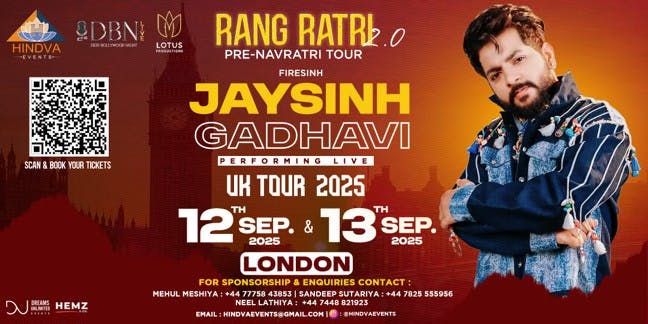 Pre Navratri with Jaysinh Gadhavi