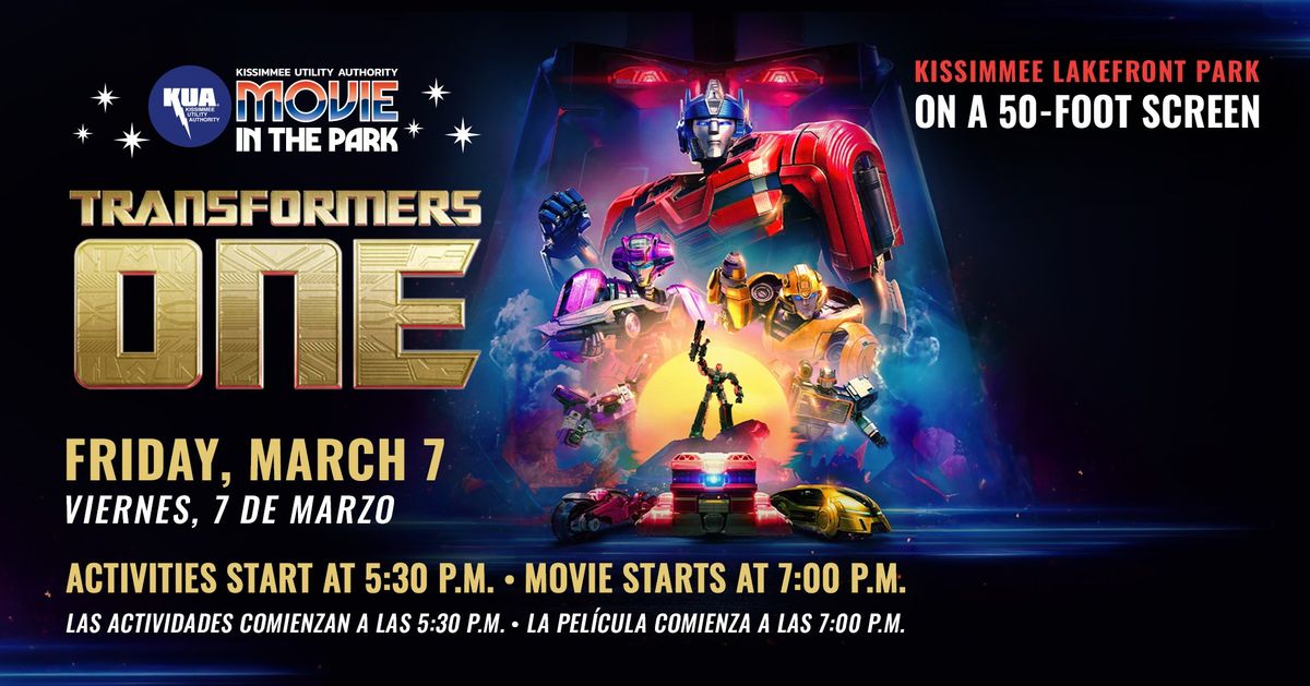 Movie in the Park: Transformers One