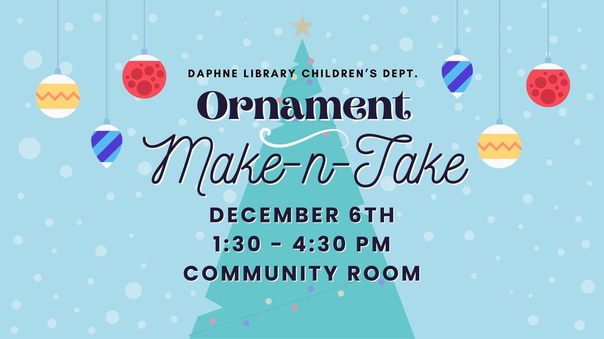 Ornament Make-n-Take