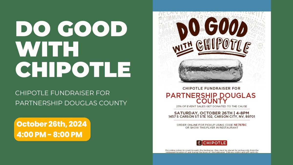 Do Good With Chipotle Fundraiser