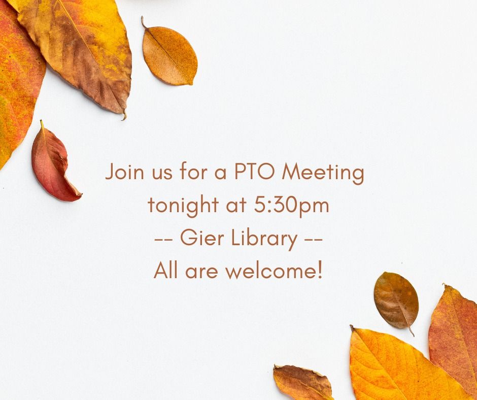 PTO Meeting