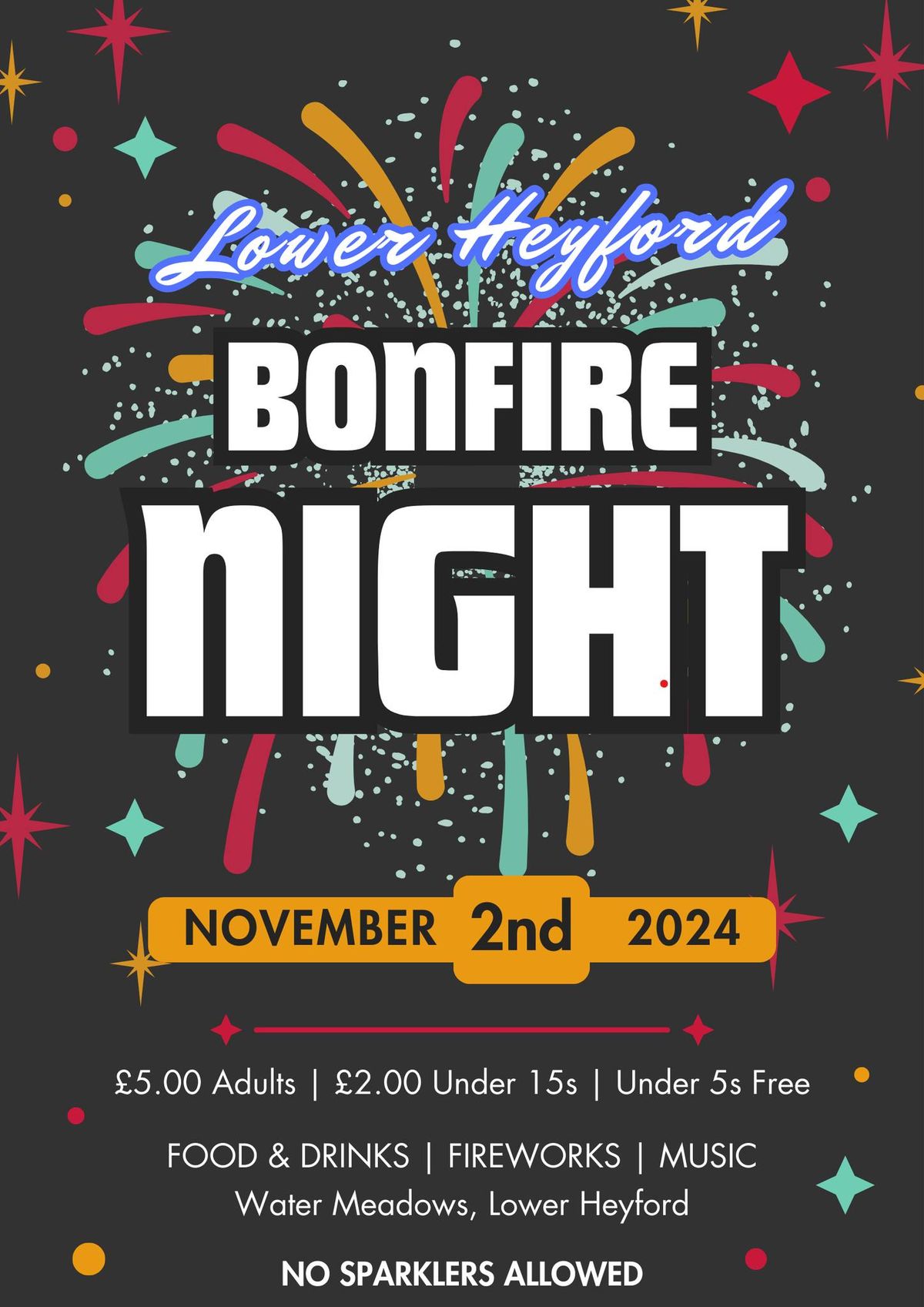 Lower Heyford Bonfire Night