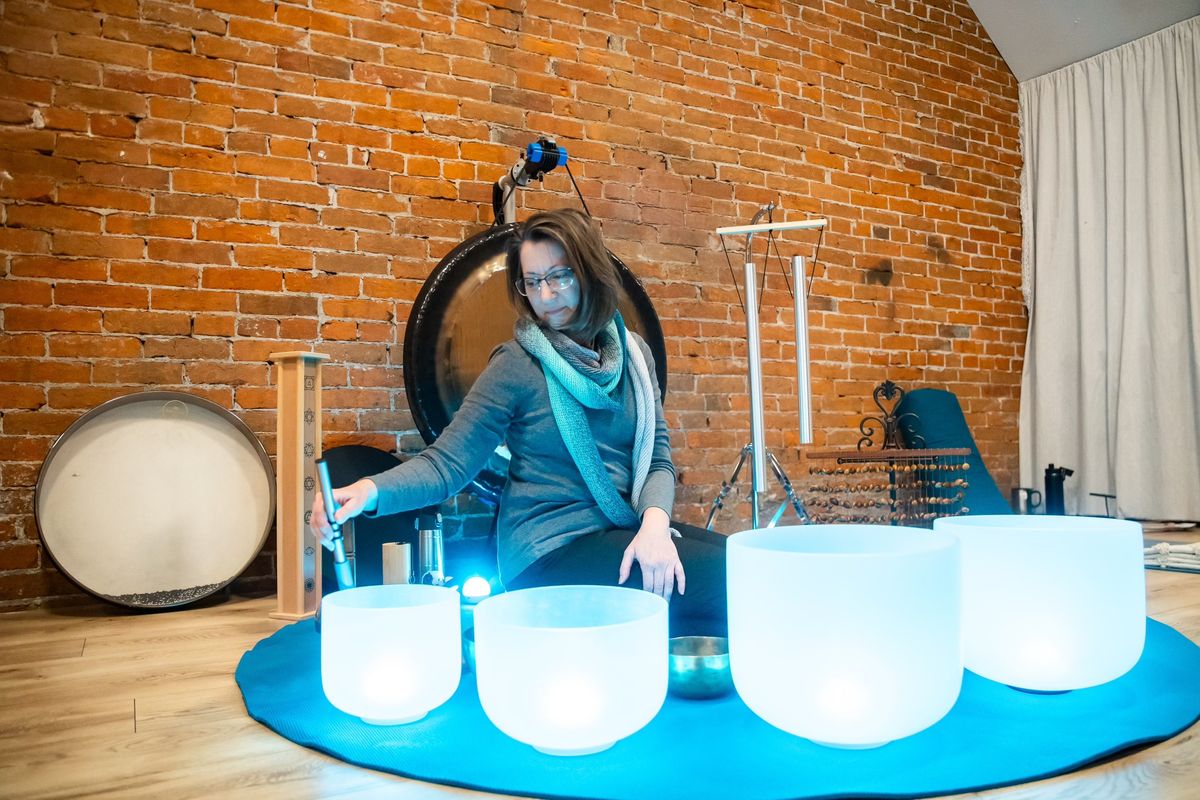 Sound bath plus reiki energy