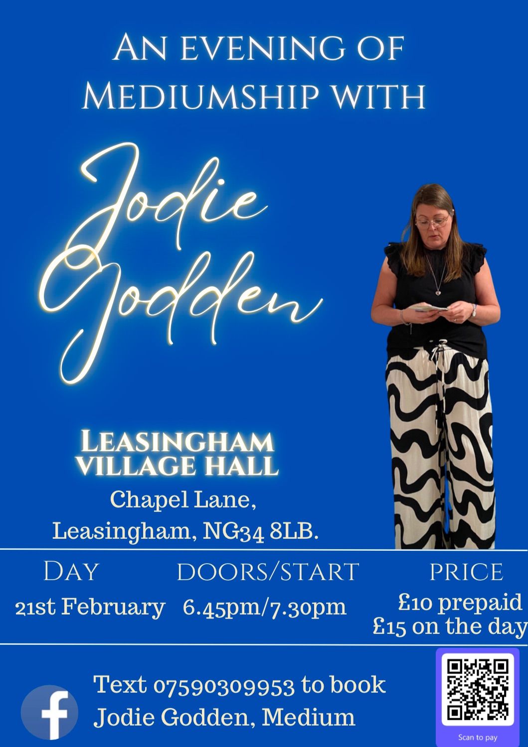 Mediumship Demonstration Leasingham village hall