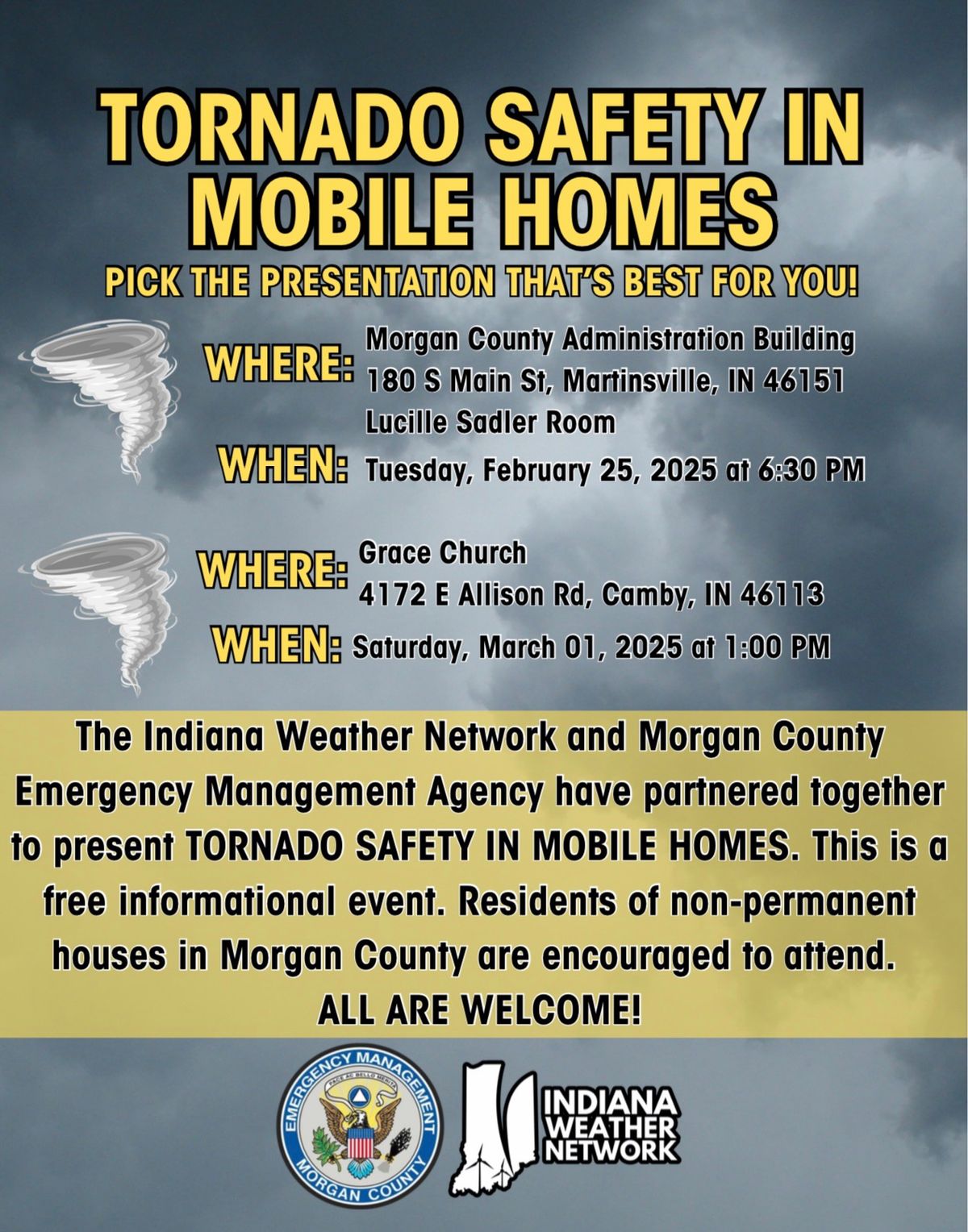 FREE - Tornado Safety Training 