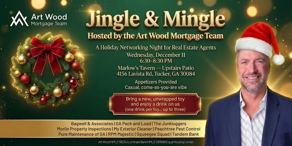 Jingle & Mingle \u2014 A Holiday Networking Night for Real Estate Agents